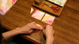 How to make an Origami Flower