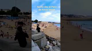 Paco de Arcos beach, Oeiras Portugal #beach #summer #summerbeach