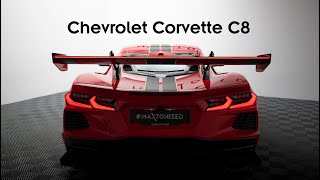 Chevrolet Corvette C8 | Maxton Design Carbon Spoiler | #maxtonized