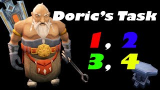 Runescape 3 EOC - Doric's Task 1 - 4 Walkthrough Guide