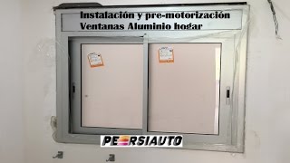 Instalación ventanas aluminio hogar Barcelona