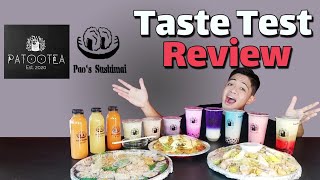 Patootea Milktea Iloilo & Pao's Sushimai | Ultimate Taste Test Review