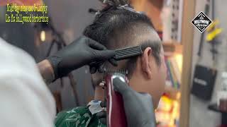 Chia sẽ fade #hollywoodbarbershop #huongdancattoc