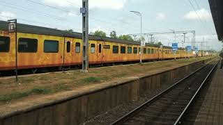 "Tejas Express Show" Karmali Mumbai  Tejas Express Skipping Sawantwadi