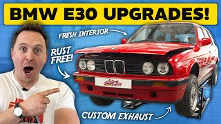 I PUT £5000 UPGRADES ON MY RESTORED BMW! FT. @yorkshirecarrestoration