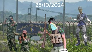 ARSA Vs Arakan Army War News | 25/10/2024 | Rohingya Daily News | ARSA | Rohingya Important News TV