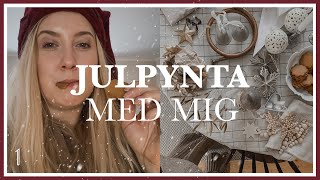 Julpynta i vårt gamla hus med mig! 🎅🏻✨