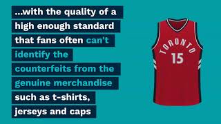 The NBA Final Faces the Threat of Counterfeiting