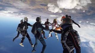 Ukrainian Skydiving 12-way Head Down Record (Sep, 18 2016)