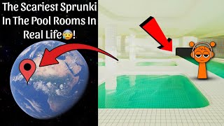 SPRUNKI In POOLROOMS on Google Earth!