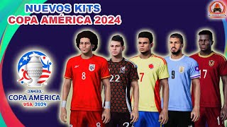 Nuevos Kits COPA AMÉRICA 2024 / PES 2021 eFootball / ACTUALIZADO