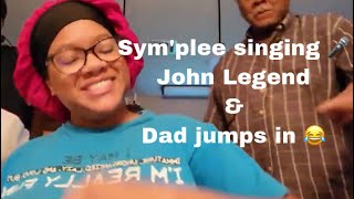 Sym'plee singing again #singing #lol