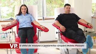 O altfel de misiune a jandarmilor Grupării Mobile Ploiești!