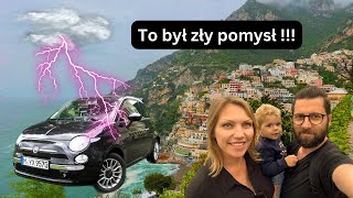 Kabrioletem przez Deszcz: Nasza Niezapomniana Wyprawa na Amalfi Coast