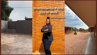 #weekendvlog | MAINTENANCE + FIRST DAY OF WORK | tips for new teachers