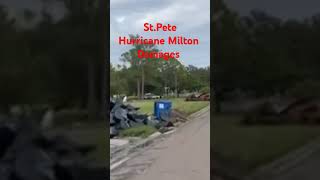 St. Pete Hurricane Milton Damages