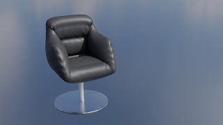 blender sofa modeling