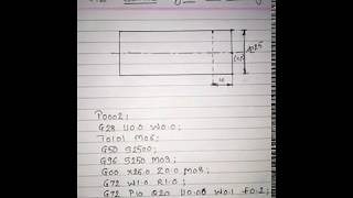 #G72Canned Cycle for Facing#CNC#Education.