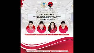 Selamat & Sukses atas dilantiknya Anggota DPRD Kabupaten Garut