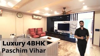 Luxury 4BHK Flat😍😍 | Paschim Vihar | 4BHK | Hiveee