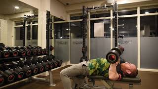 Dumbbell bench press