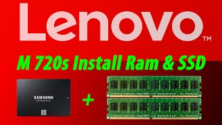 Lenovo ThinkCentre M720s Inside Tour & Adding Ram