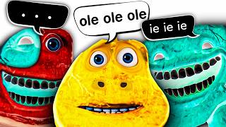 Ei ei ei i'm on vacation VS ole ole yellow larva VS ei ei ei estoy de vacaciones Part 2