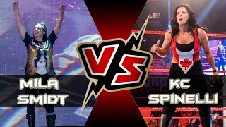 Mila Smidt VS KC Spinelli Full Match Highlights | ROP 2K18 |