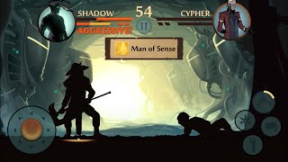 Defeating Cypher with working trick | ACT 2 - Boss | Shadow Fight 2 |