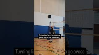 Tip For Cross Court Spikes