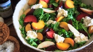 Gaby's Stone Fruit and Burrata Salad