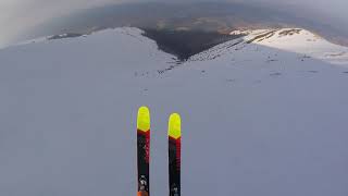 SNOWGLIDING wing 7m. Borzhava/ Carpathians