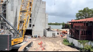 Polynesian Tower Construction Update - August 2023