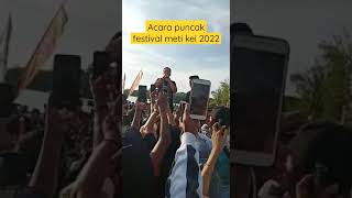 Pasha Ungu || Acara Puncak festival Meti Kei 2022 di pantai Ngiarwarat #malukutenggara  #maluku