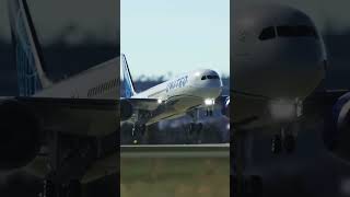 United 787-10 Landing #shorts