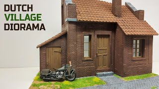 Dutch Village Diorama - Диорама от Miniart в масштабе 1/35