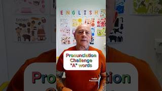 English Pronunciation Challenge! Words starting with the letter "A" ⭐️ Can you pronounce these words