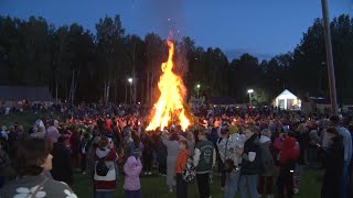 23 июня на Яновом хуторе состоялся фестиваль национальных культур Праздник нового солнца