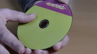 ebeso bedruckt die DVDs für everloid