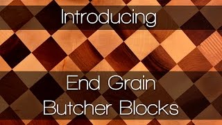 End Grain Butcher Block Worktops - Solid Wood Worktops by Worktop Express