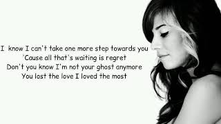 Jar of Hearts (Lyrics) - Christina Perri