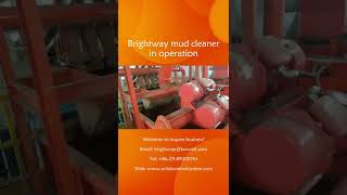 Brightway mud cleaner in operation  #shorts