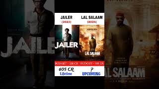 Jailer vs Lal salaam Comparision || box office collection #rlglawa #jailer #lalsalam #shorts #viral