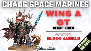 CSM Wins a GT Game 3 vs Blood Angels! | Competitive Leviathan | Warhammer 40k Battle Report