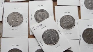 two rupee commemorative  rare coins