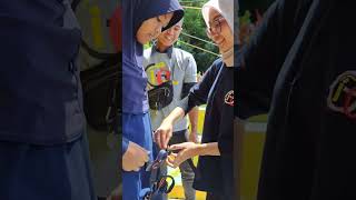 Tutorial Pemasangan Harnes Flying Fox.. #lembahbukithijau #anyerbanten #gioadventure #outboundanyer