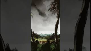 Tropical Tonalist Landscape #shorts