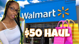 What I Got For $50 at Walmart | Shopping On A Budget