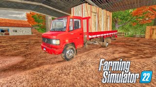 Vida de Madeireiro #16 / Vendendo Parede pré- fabricada no MB / Farming Simulator 22