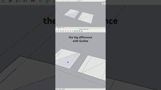 the big difference with SketchUp Guides